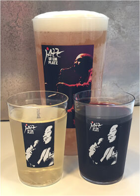 Mehrwegbecher am Jazz uf em Platz